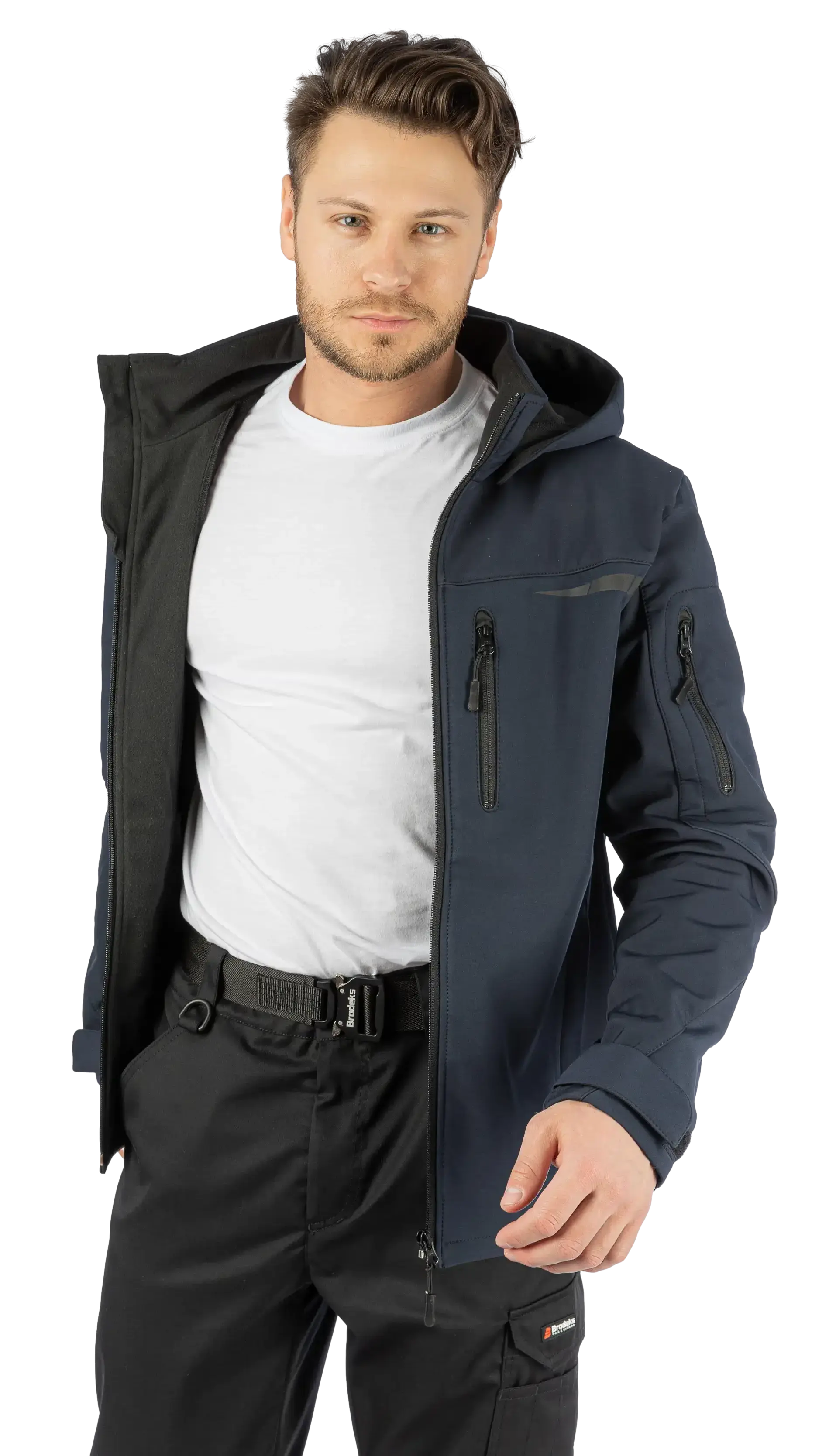 Куртка софтшелл Brodeks KS207, синий (M)