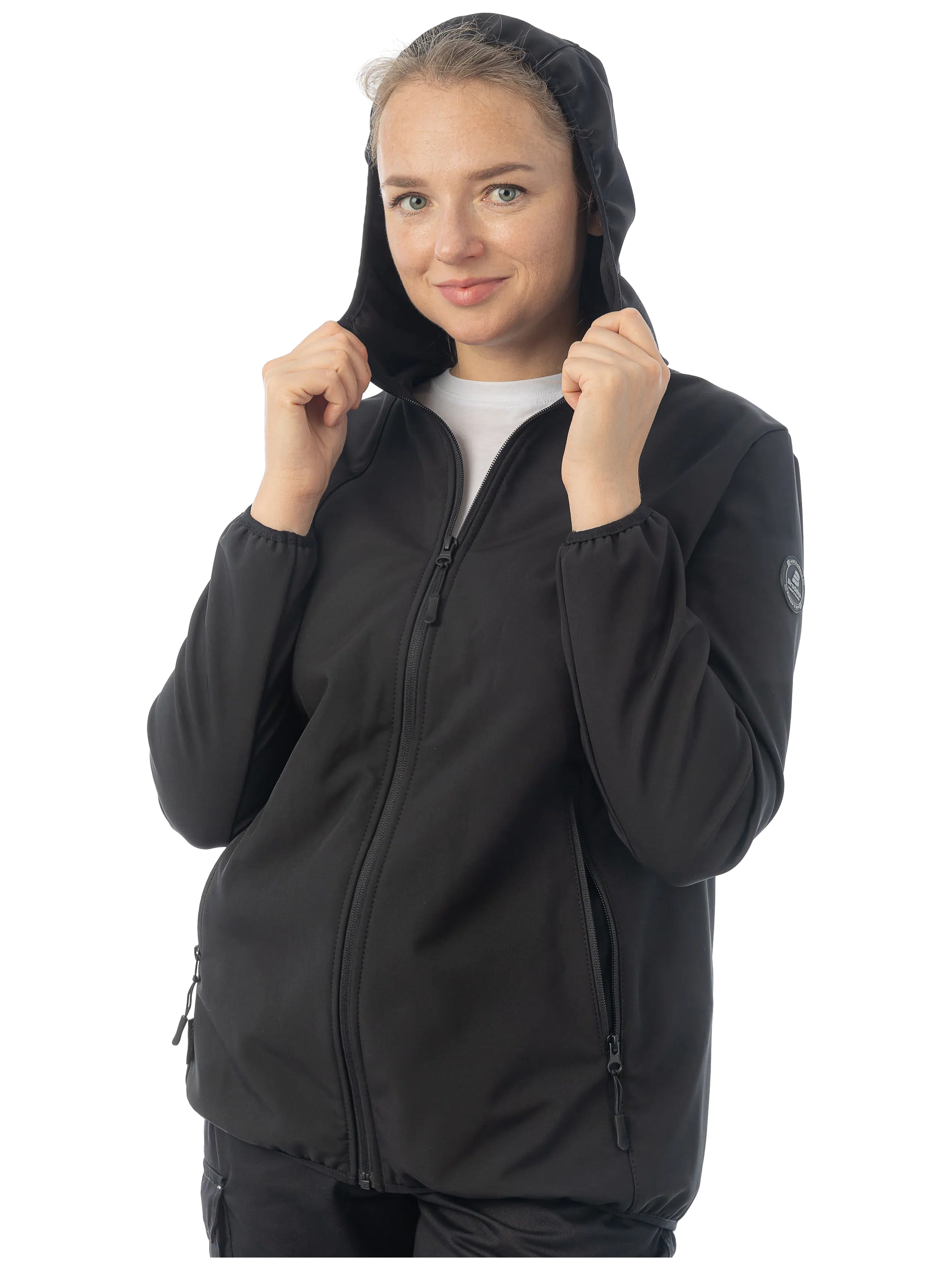 Женская куртка софтшелл Brodeks KS248, черный(S)