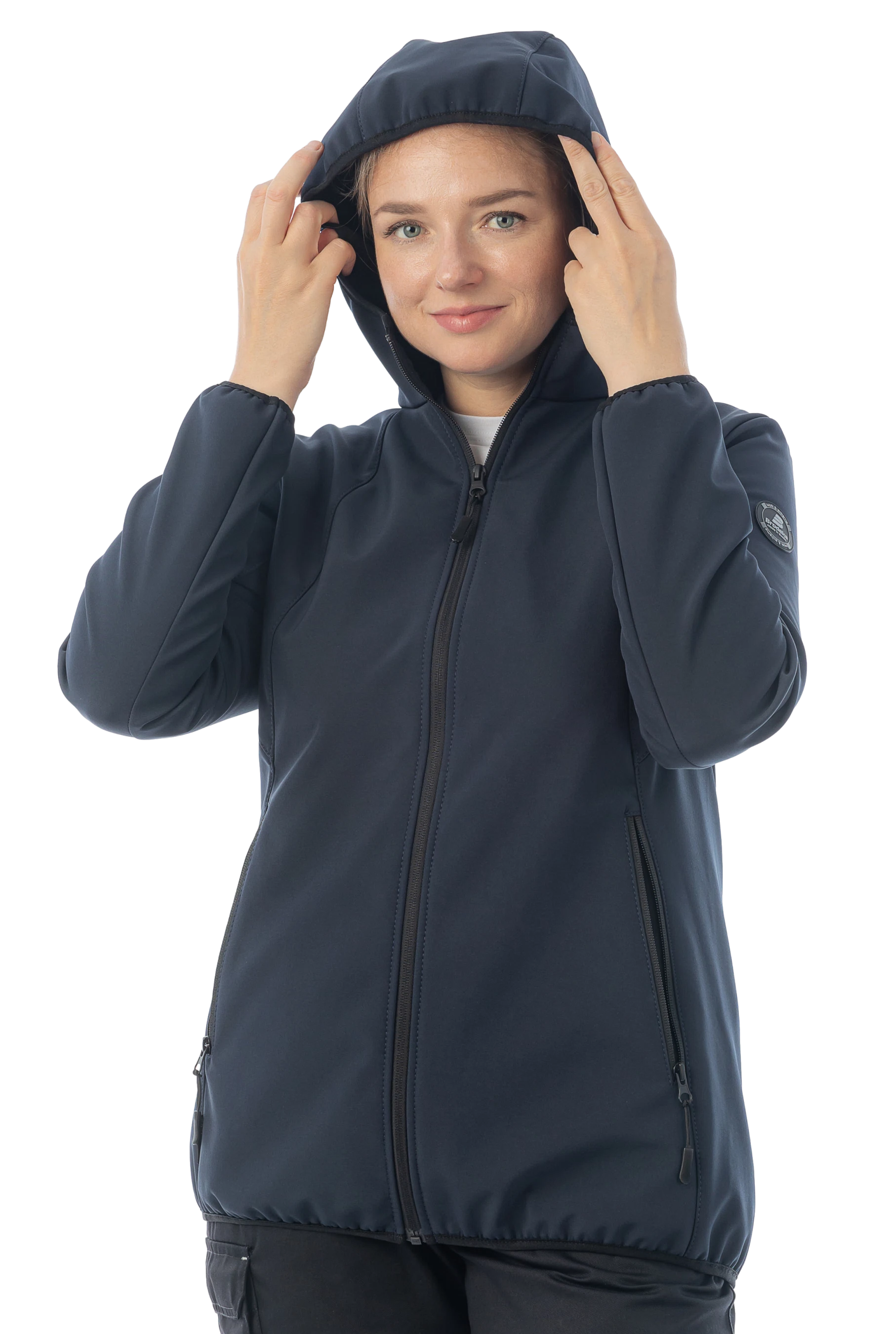 Женская куртка софтшелл Brodeks KS248, синий (XS)