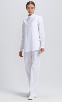 Костюм женский ХАССП-Стандарт NEW (тк.Смесовая,160), белый