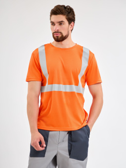 Футболка ProfLineSpecialist СОП (тк.Трикотаж,140), оранжевый