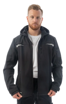 Куртка софтшелл Brodeks KS207, черный (M)