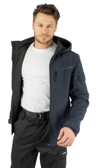 Куртка софтшелл Brodeks KS207, синий (S)