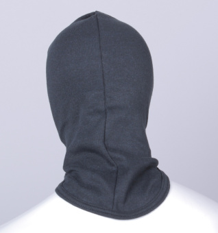 Подшлемник ЛЮКС трикотажный зимний, черный П107Ч