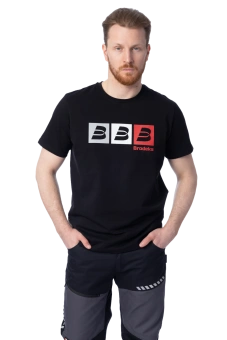 Футболка Brodeks KS705, черный