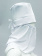 Подшлемник балаклава ХАССП с пелериной (тк.Оптима), белый