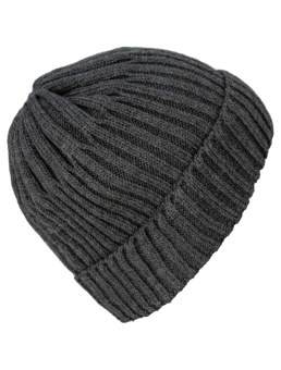 Шапка Brodeks fleece lining т.серый