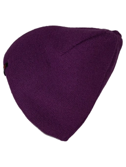 Шапка Brodeks bicolor фиолетовый-серый