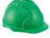 Каска защитная с вентиляцией (с храповиком), зеленая