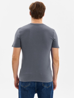 Футболка NEW (тк.Трикотаж,160), т.серый (графит)