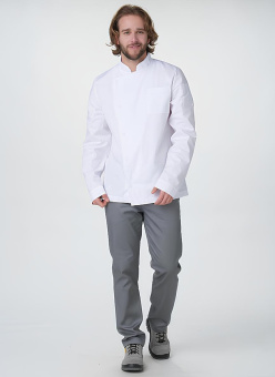 Брюки повара Гастро (тк.Смесовая,160), серый